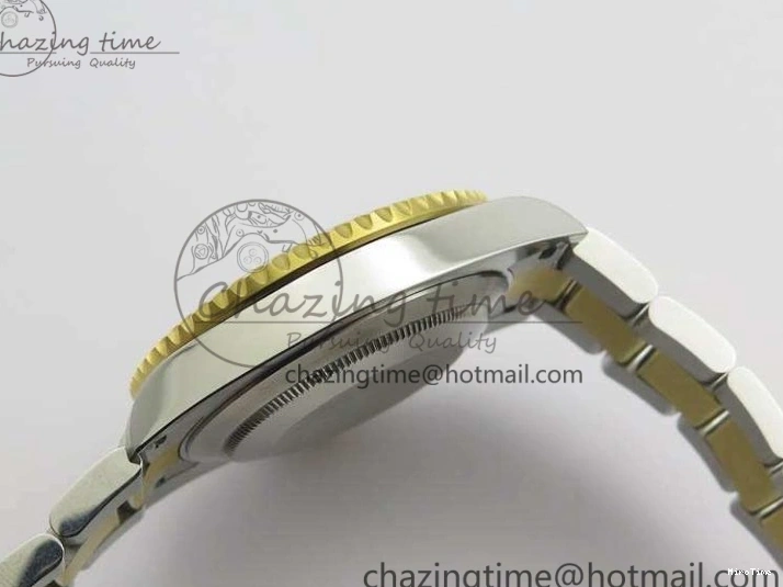 MiroTime 0416 Comfortable Submariner 116613LN Noob 1:1 Best Edition Black Dial On SS YG Bracelet A2836 V 3569